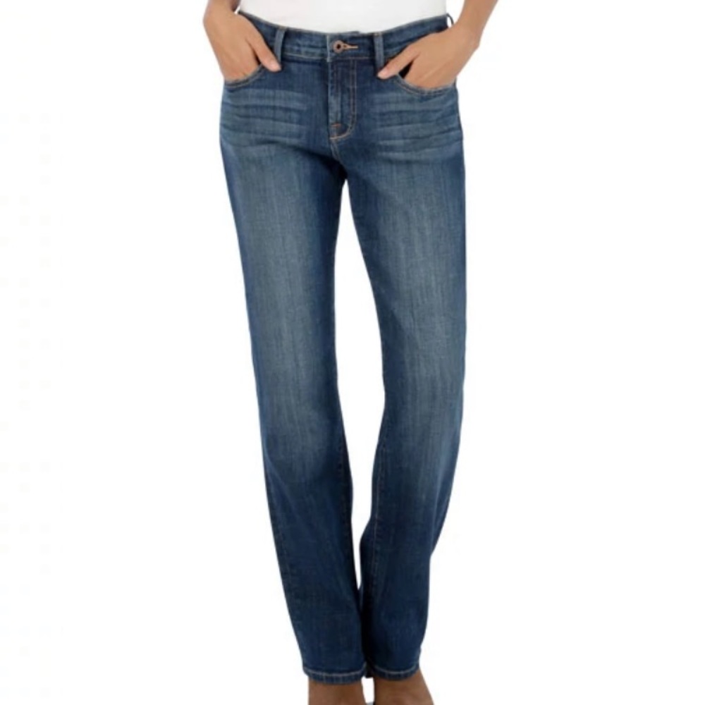 Lucky Brand Easy Fit Rider Jeans Low Rise Straight Leg